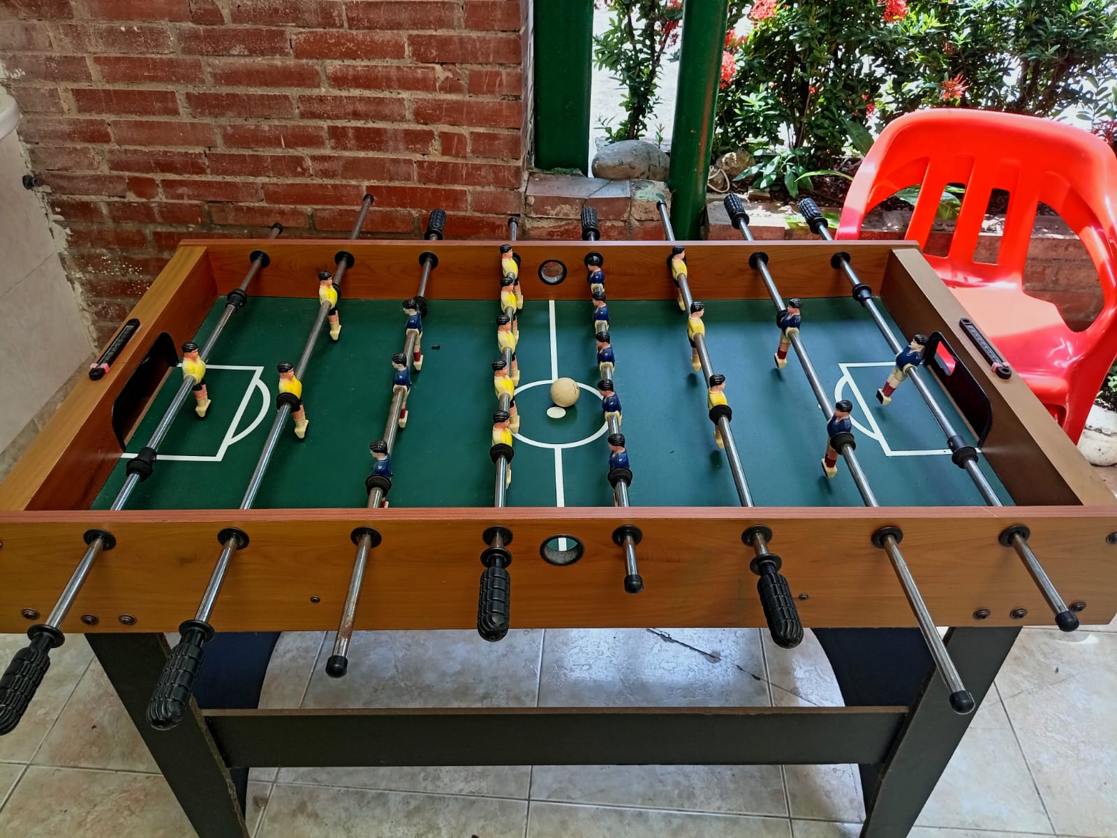 Mesa de futbolín (futbolito)